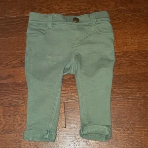 Olive Green Jeggings